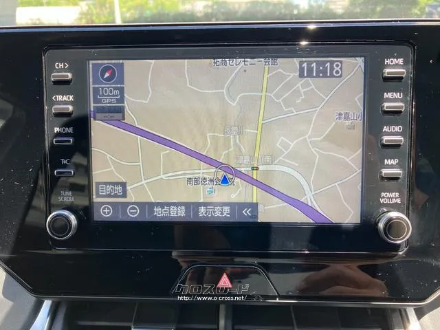 カーナビ付き トヨタ ハリアーハイブリッド
