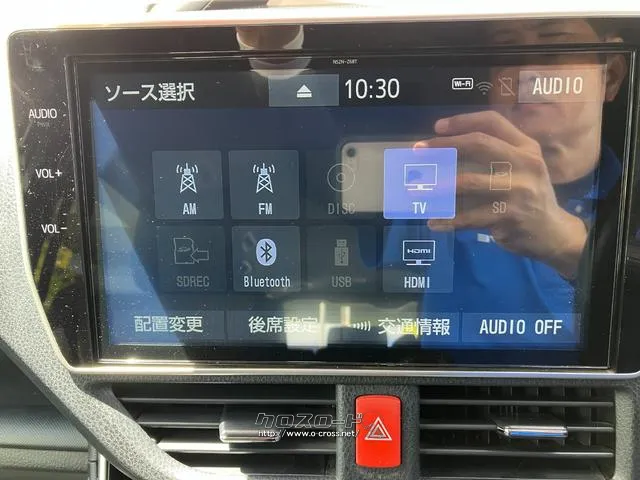Bluetoothオーディオ使えます トヨタ ヴォクシー