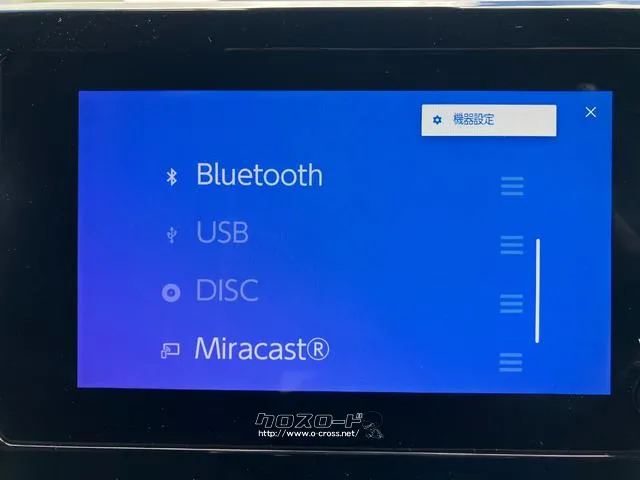Bluetoothオーディオ使えます トヨタ ヴォクシー
