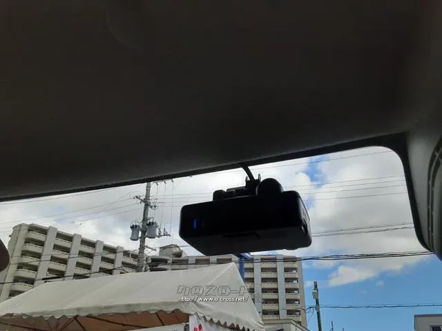 ドライブレコーダー前後に付いています スズキ ワゴンR