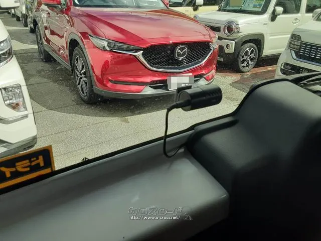 ドライブレコーダー前後に付いています ホンダ N-BOX