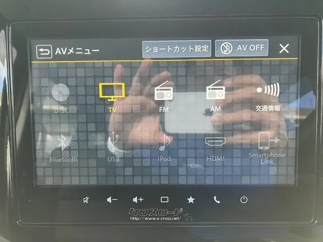 CD,DVD,Bluetoothオーディオ使えます スズキ スペーシア