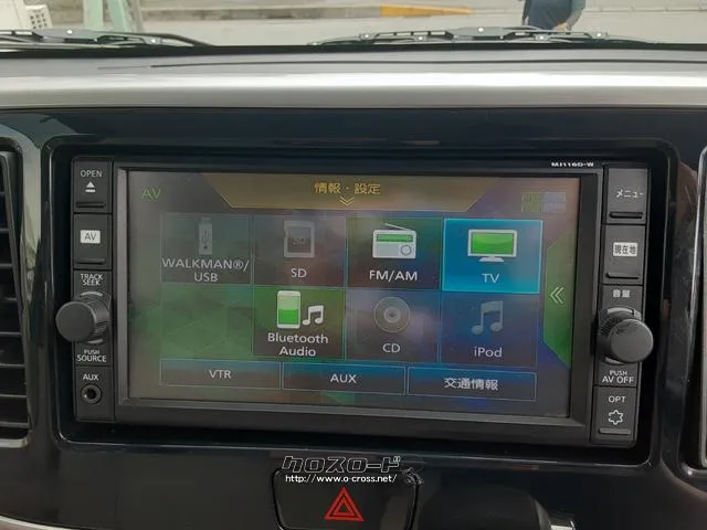 TV,CD,SD,Bluetoothオーディオ使えます 日産 デイズルークス