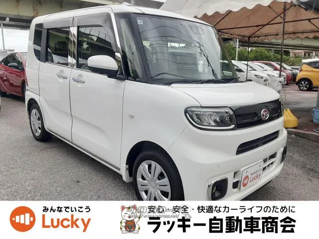 中古車購入で下取り10万円!新車購入で下取り5万円! 弊社公式LINEアカウントより来店不要でローン仮審査可能です! ダイハツ タント