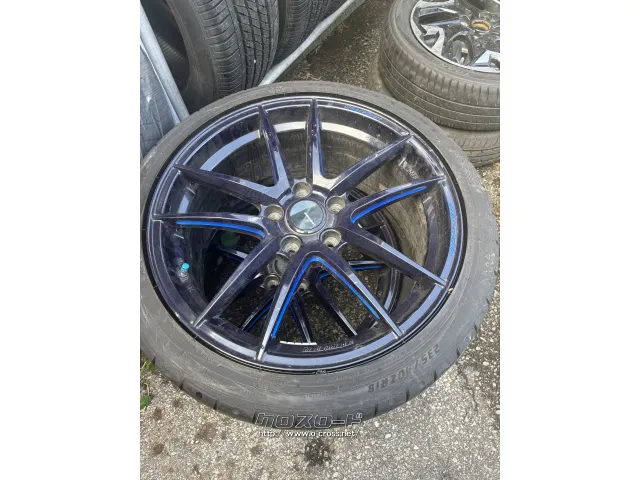 ホイール・タイヤ 社外18インチアルミ4本タイヤセット235/40/18