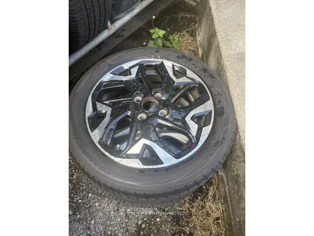 ★宮平店長の激安販売おススメリサイクルパーツ商品・1点のみ早いもの勝ち! ホイール・タイヤ ホンダN BOXカスタムターボ用アルミ1本(タイヤ付き)