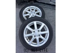 ホイール・タイヤ ダイハツ純正アルミホイル155/65/14（タイヤ付き2本）