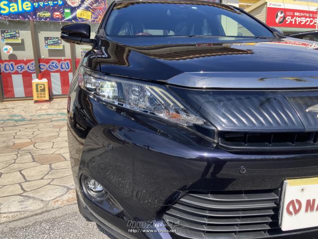 LEDヘッドライト標準装備!暗い夜道もこれで安心ドライブです♪ トヨタ ハリアーハイブリッド