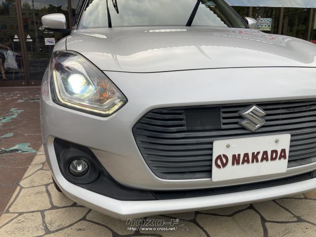 LEDヘッドライト標準装備!暗い夜道もこれで安心ドライブです♪ スズキ スイフト