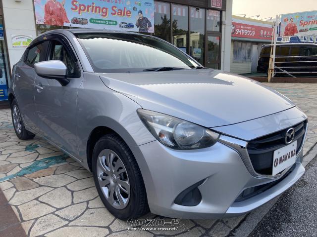 マツダ デミオ 1.3 13C・2017(H29)年式・シルバー・1300cc・ナカダ