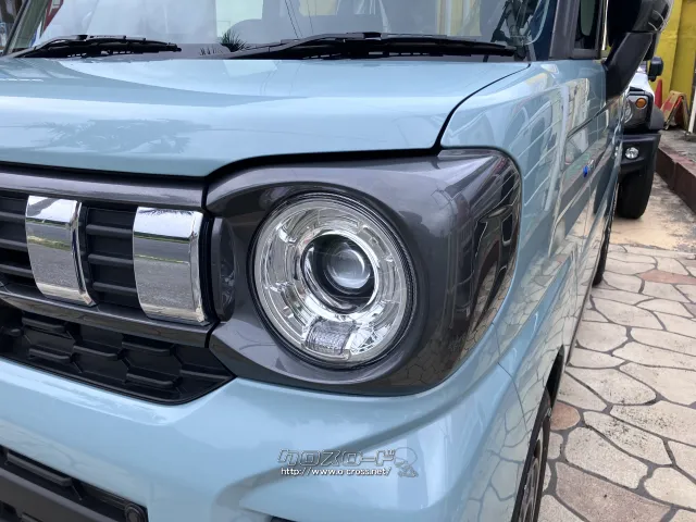 LEDヘッドライト標準装備!暗い夜道もこれで安心ドライブです♪ スズキ スペーシア