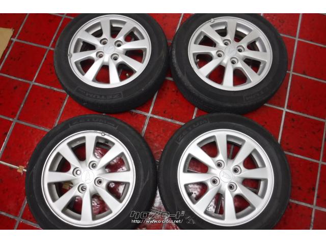 ホイール・タイヤ・155/65R14 ダイハツ純正アルミ4本セット・ご成約