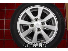 ホイール・タイヤ・155/65R14 ダイハツ純正アルミ4本セット・ご成約