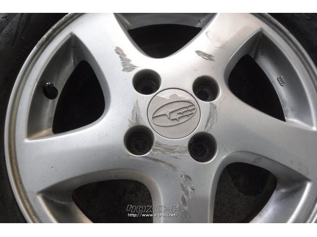 スバルR2のホイールタイヤ４本セット 激安 中古 4本セット】 スバル R2 純正 アルミホイール 15インチ