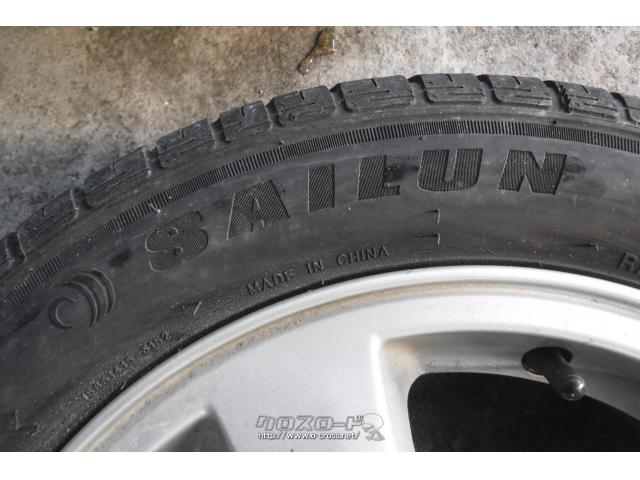 155/65r14スバル純正アルミホイール・タイヤ×4本 ホイール・タイヤ・スバル純正アルミタイヤ 155/65R14 4本セット・ご