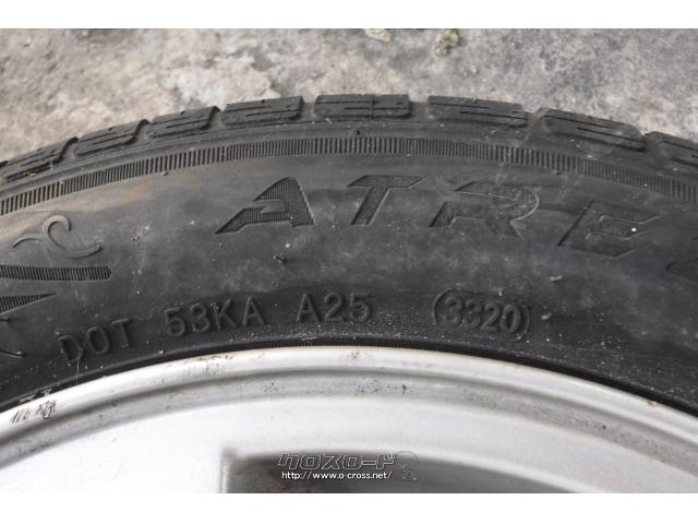 スバル　純正　アルミ　ホイールタイヤ　4本　セット　155/65R13 ホイール・タイヤ・スバル純正アルミタイヤ 155/65R14 4本セット・ご