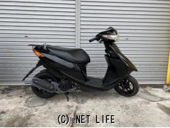 アドレスV50  黒 スズキ アドレスV50・黒・50cc・バイクショップチェリー・2,677km