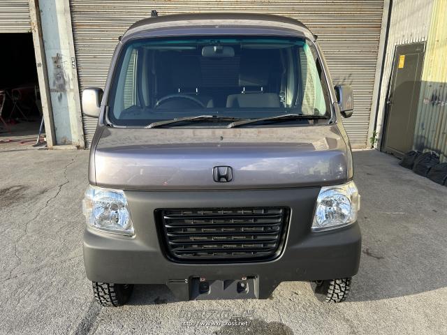 ホンダ バモスホビオ 4wd5mt ☆リフトアップ仕様 内装ソロキャンプ仕様