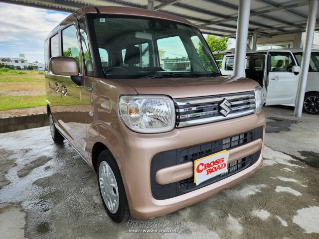 スズキ スペーシア ハイブリッド X・2023(R5)年式・ピンク・660cc・TC