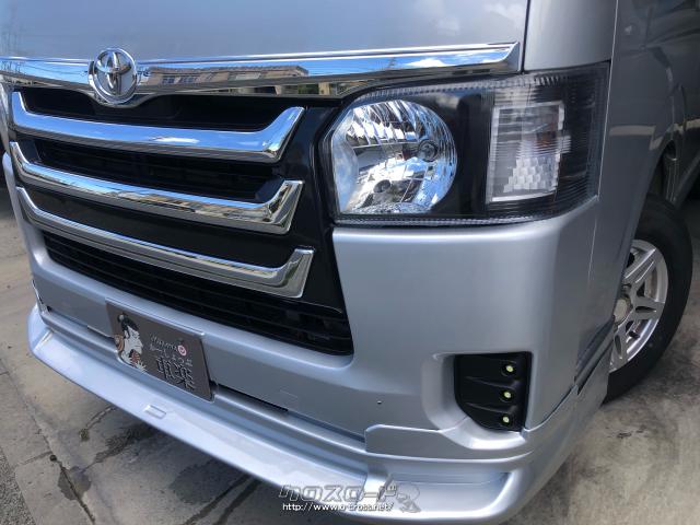 トヨタ ハイエースバン ロングスーパーGL 4型フェイスカスタム&メッキ 
