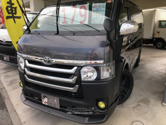 8型フェイスカスタム×メッキガーニッシュスタイル♪ トヨタ ハイエースバン
