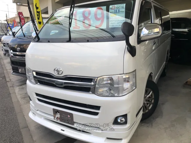 希少♪キレイなパールホワイト!! トヨタ ハイエースバン