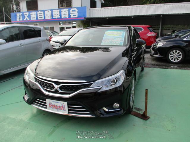 トヨタ マークX プレミアム 純正ナビ&TV ウッドコンビハンドル パワー