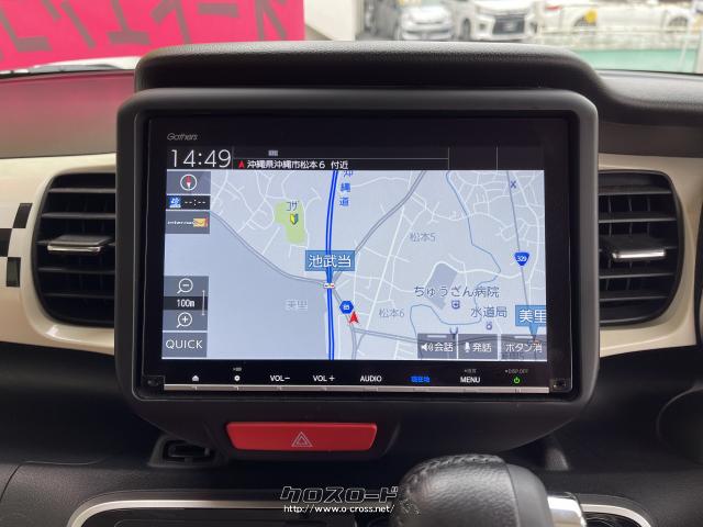 ホンダ N-BOXスラッシュ G・インテリアカラーパッケージ 本革レザー