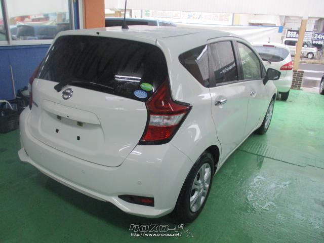 日産 ノート X・2019(R1)年式・白・1200cc・カーショップ Hiro・7.8万