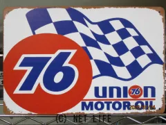 自動車系グッズ ブリキ看板　UNION