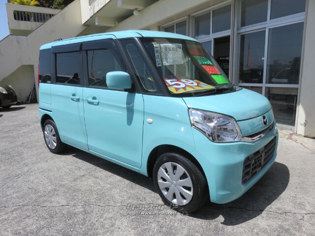 マツダ フレアワゴン 660 XS・2016(H28)年式・フレンチミントパール