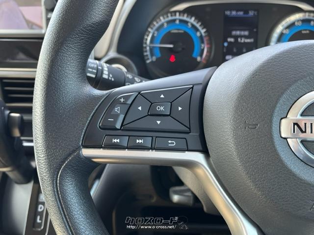 ステアリングスイッチ付きなので、運転中でも安心して音量調整などできます!!! 日産 デイズ