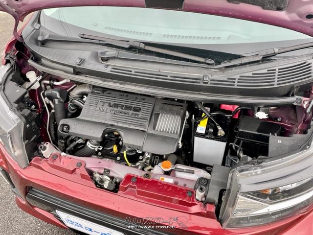 最高出力64ps(47kW)/6400rpm最大トルク9.4kg・m(92N・m)/3200rpm種類水冷直列3気筒DOHC12バルブICターボ ダイハツ ムーヴ