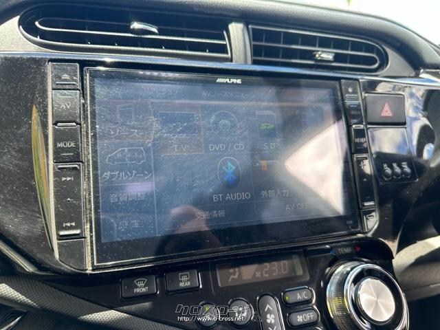 トヨタ アクア G G's OP5年保証対象車 アルパイン製SDナビ ミラー型