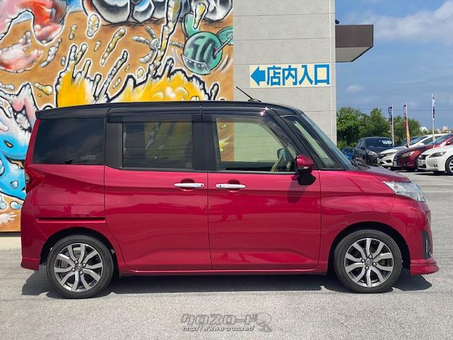 「カスタムG‐T」には1.5Lクラス相当のトルク(140N・m)を発揮する新開発直列3気筒1Lターボエンジンを搭載 トヨタ ルーミー