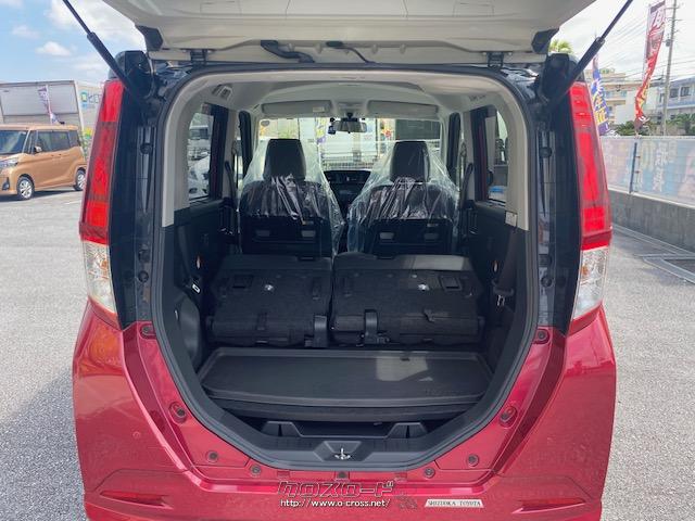 シートを倒せば大きな荷物も積載可能。 トヨタ ルーミー