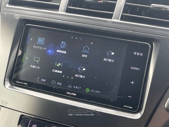 社外SDナビ(CD/DVD/Bluetooth/フルセグ) トヨタ プリウスα