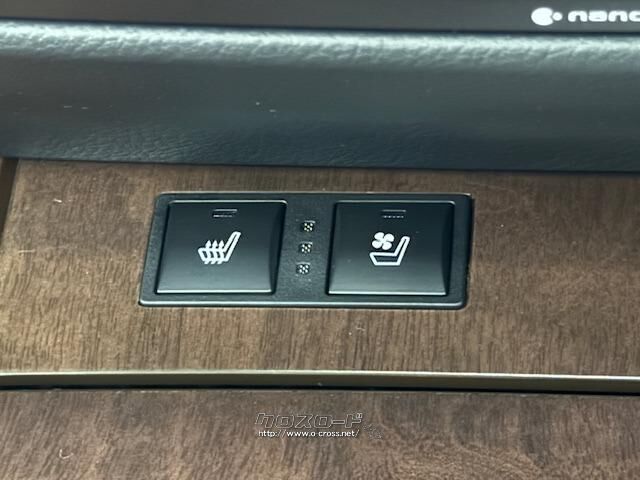 ベンチレーションタイプはシートヒーター、シートエアコンの両方を科の備えている。 レクサス GS