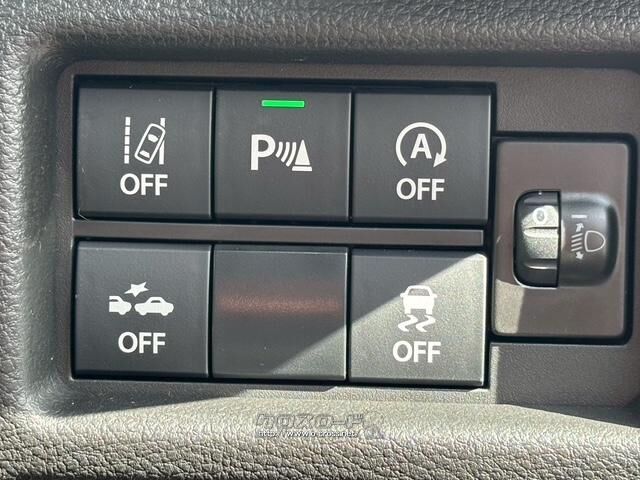 車線はみだしを知らせてくれる機能!レーンアシスト付! スズキ ハスラー