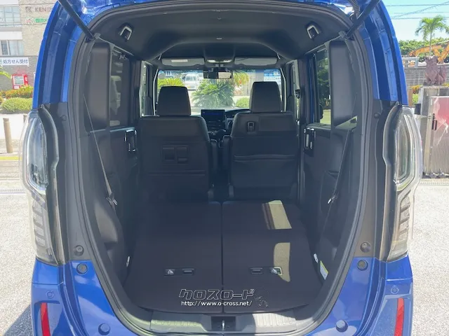 シートを倒せば広々と使用できます ホンダ N-BOX