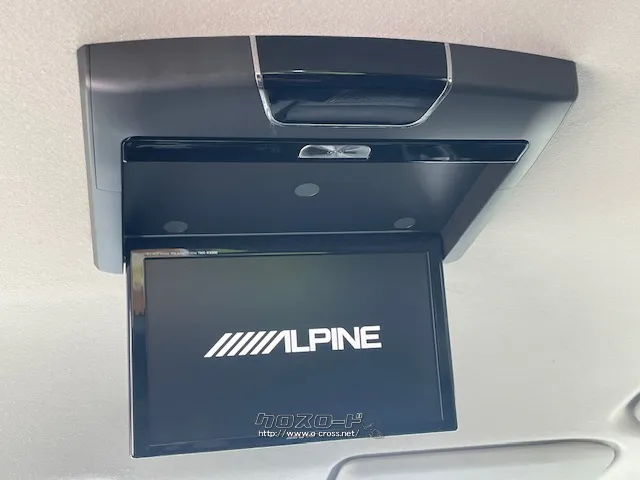 アルパインフリップダウンモニター付き 三菱 アウトランダーPHEV