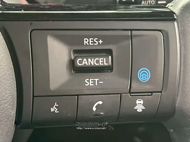 ステアリング右でクルーズコントロール機能操作可能です 日産 ノートオーラ