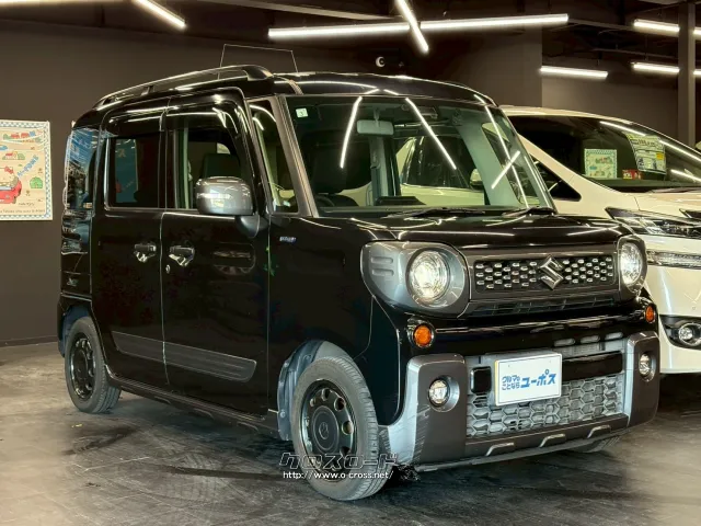 SUVらしいタフでアクティブなデザインとした。 スズキ スペーシア