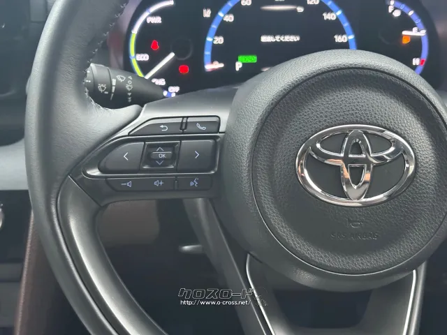 ステアリング左でオーディオ操作可能です。 トヨタ ヤリスクロス