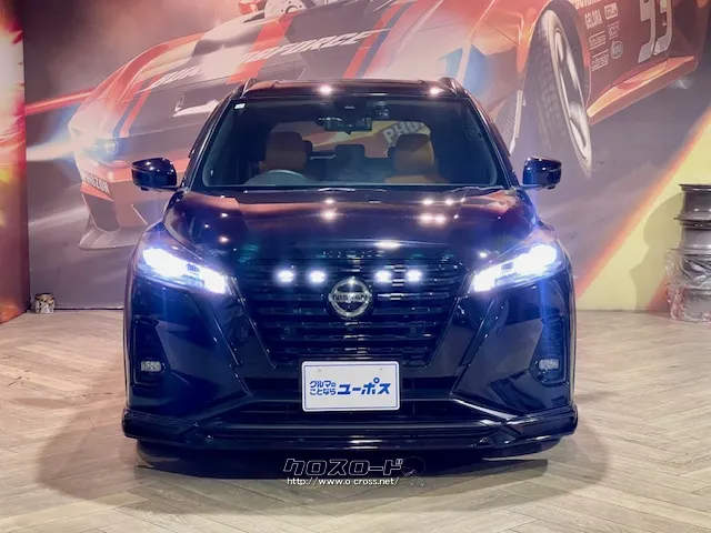 日産 キックス X ツートーンインテリアエディション 社外フルエアロ