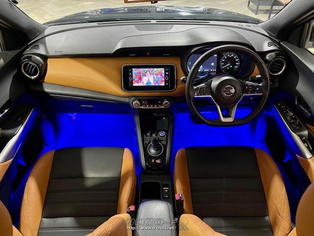 インテリアでは、カテゴリートップクラスのフロントウィンドウ見開き角と低いウエストラインにより、運転席は開放感ある視界を実現。 日産 キックス