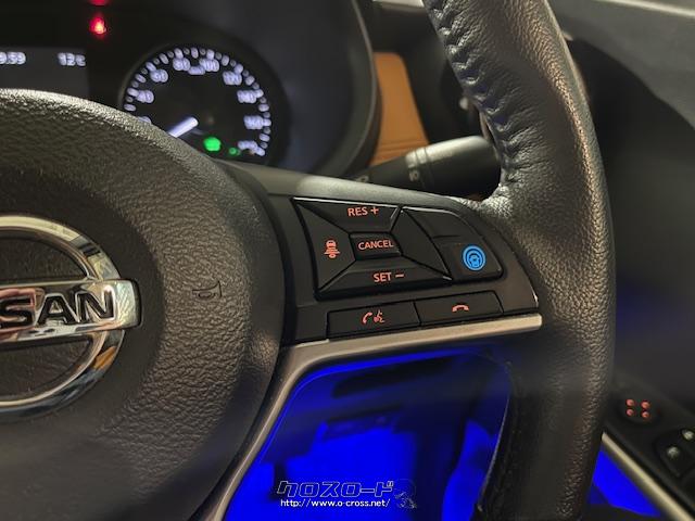 ミリ波レーダーの採用によって、より遠くの先行車の状況を検知し、スムースな制御を行うことで、ドライバーをアシストする。 日産 キックス