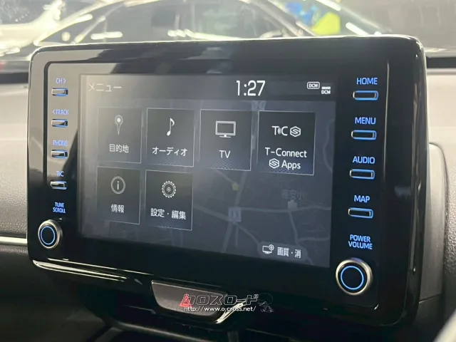 純正SDナビ(Bluetooth/フルセグ) トヨタ ヤリスクロス
