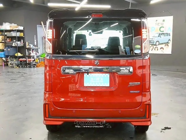 ★WLTCモード燃費 21.2km/リットル★燃料タンク容量 27リットル スズキ スペーシア