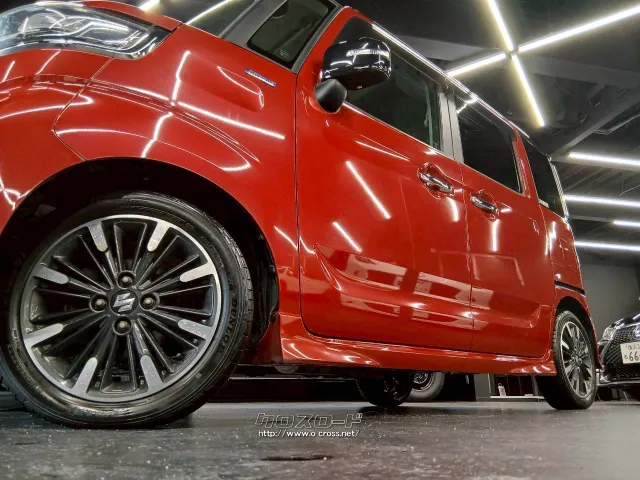 ★純正14インチアルミホイール★タイヤサイズ(前・後) 165/55R15 75 スズキ スペーシア